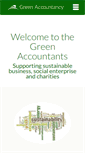 Mobile Screenshot of greenaccountancy.com